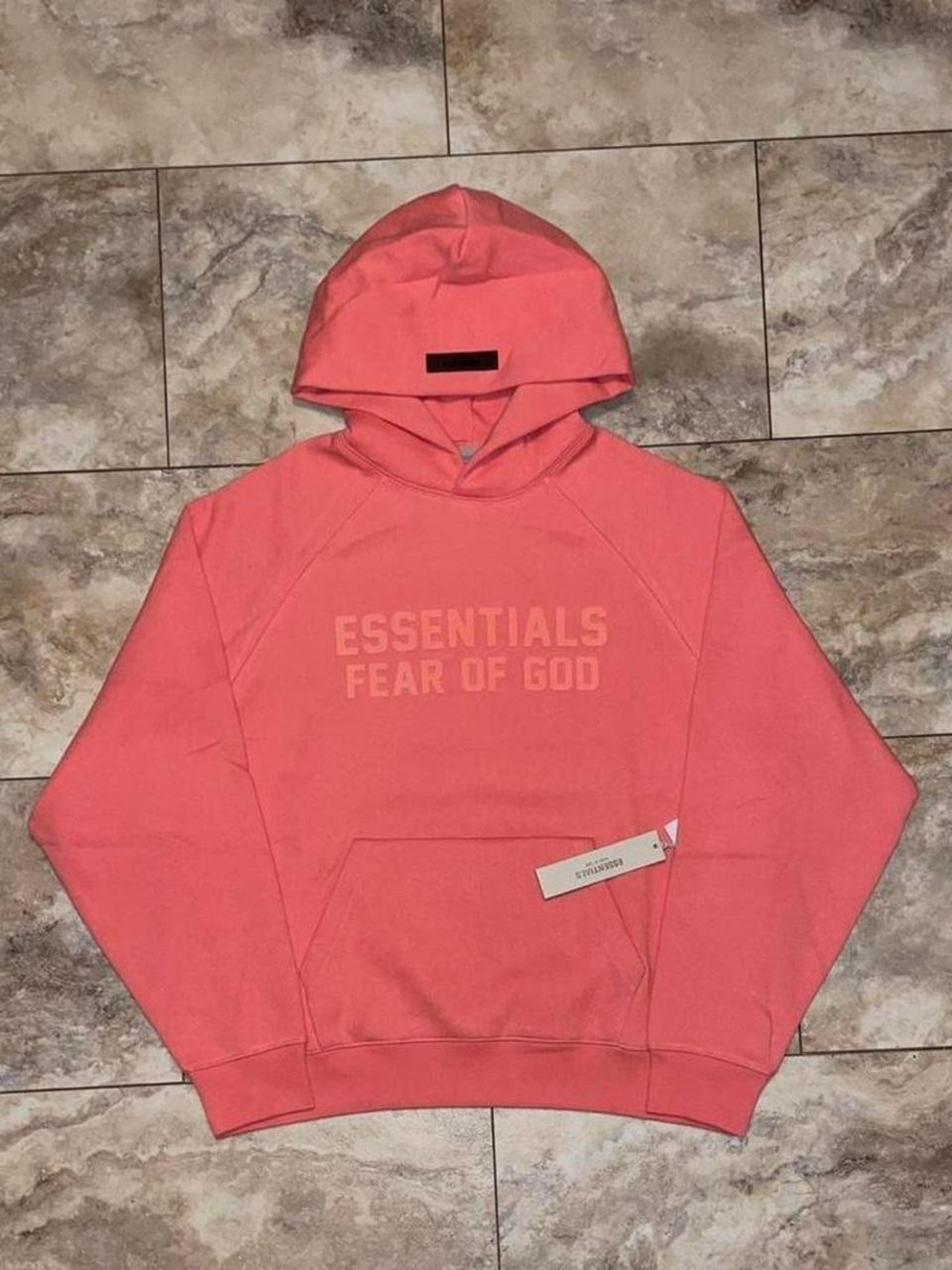 Fear of God Coral Essentials Pullover Hoodie